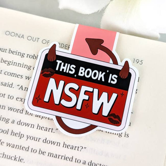 Magnetic Bookmark - This Book Is NSFW
