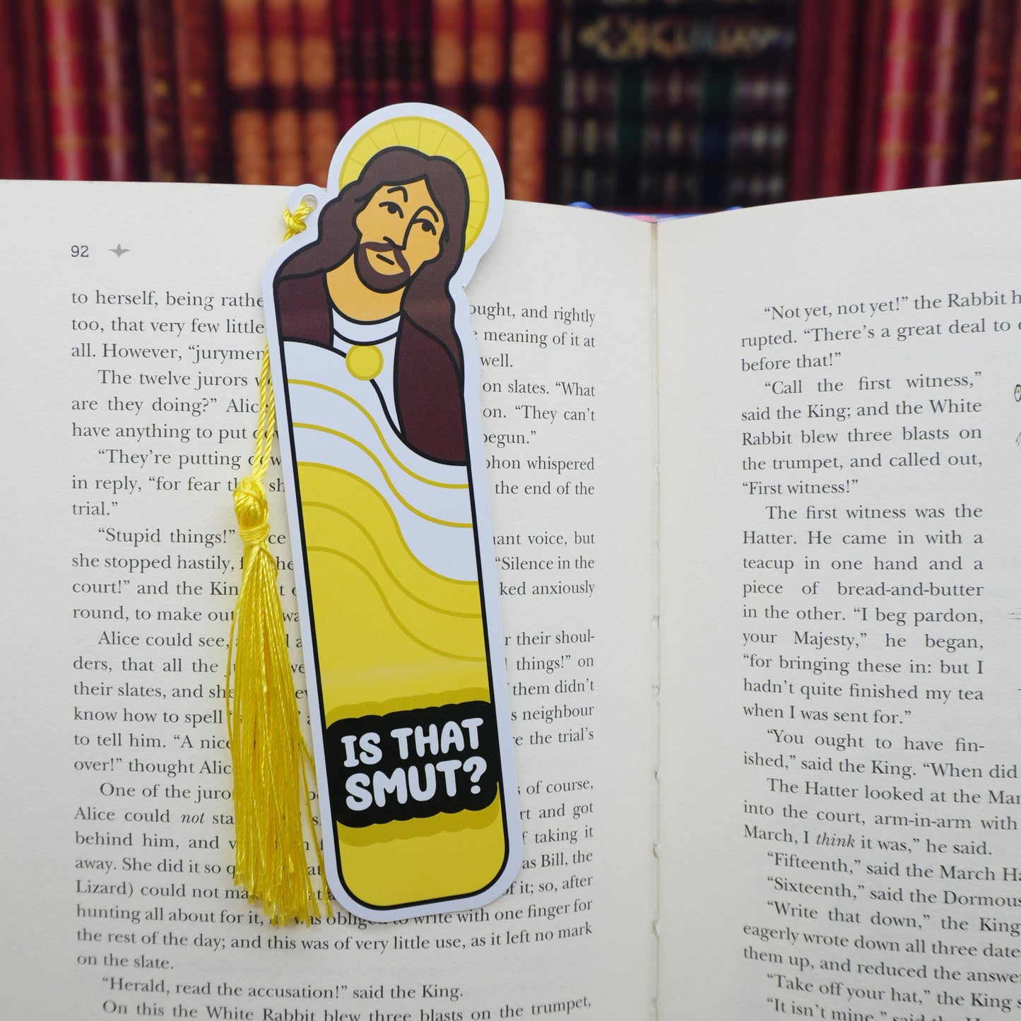 Is That Smut? Jesus is Watching Bookmark