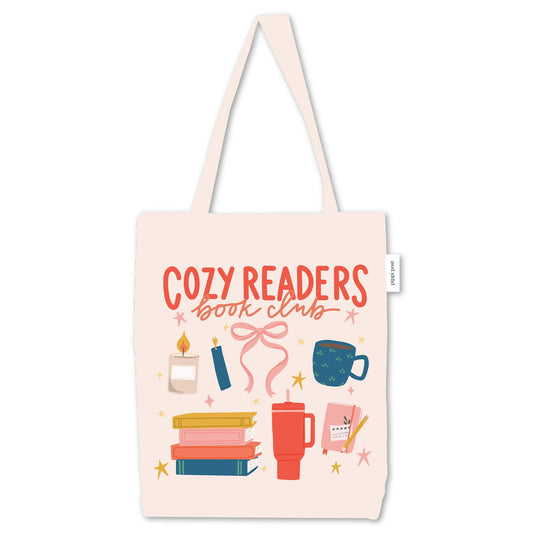 Tote Bag - Cozy Readers Book Club Canvas