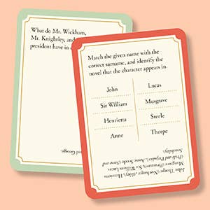 Game - Jane Austen Trivia
