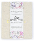 Dear Daughter Childhood Keepsake Book | Mother's Day Gift: Cream