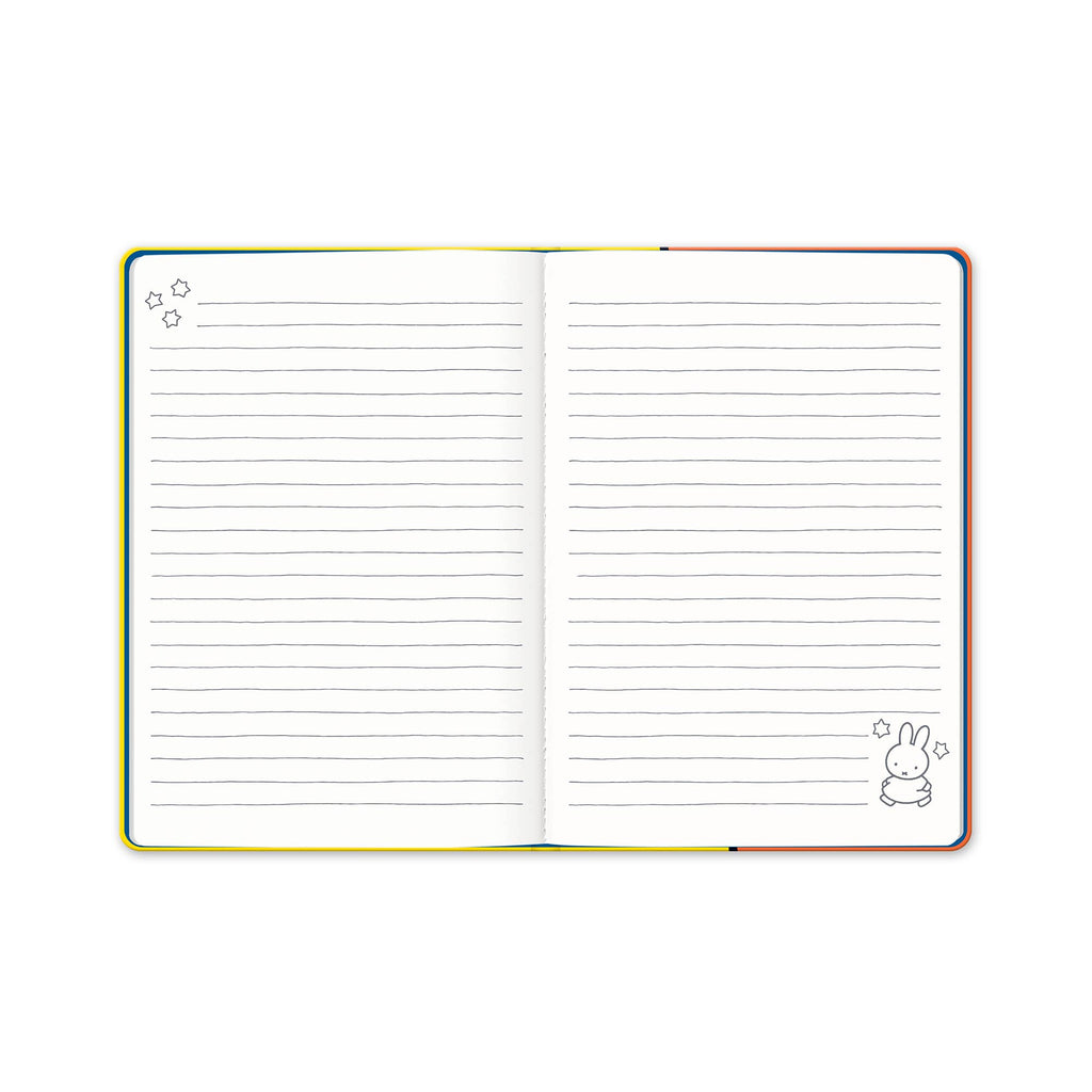 Hardcover Notebook with Enamel Bookmark Classic Miffy