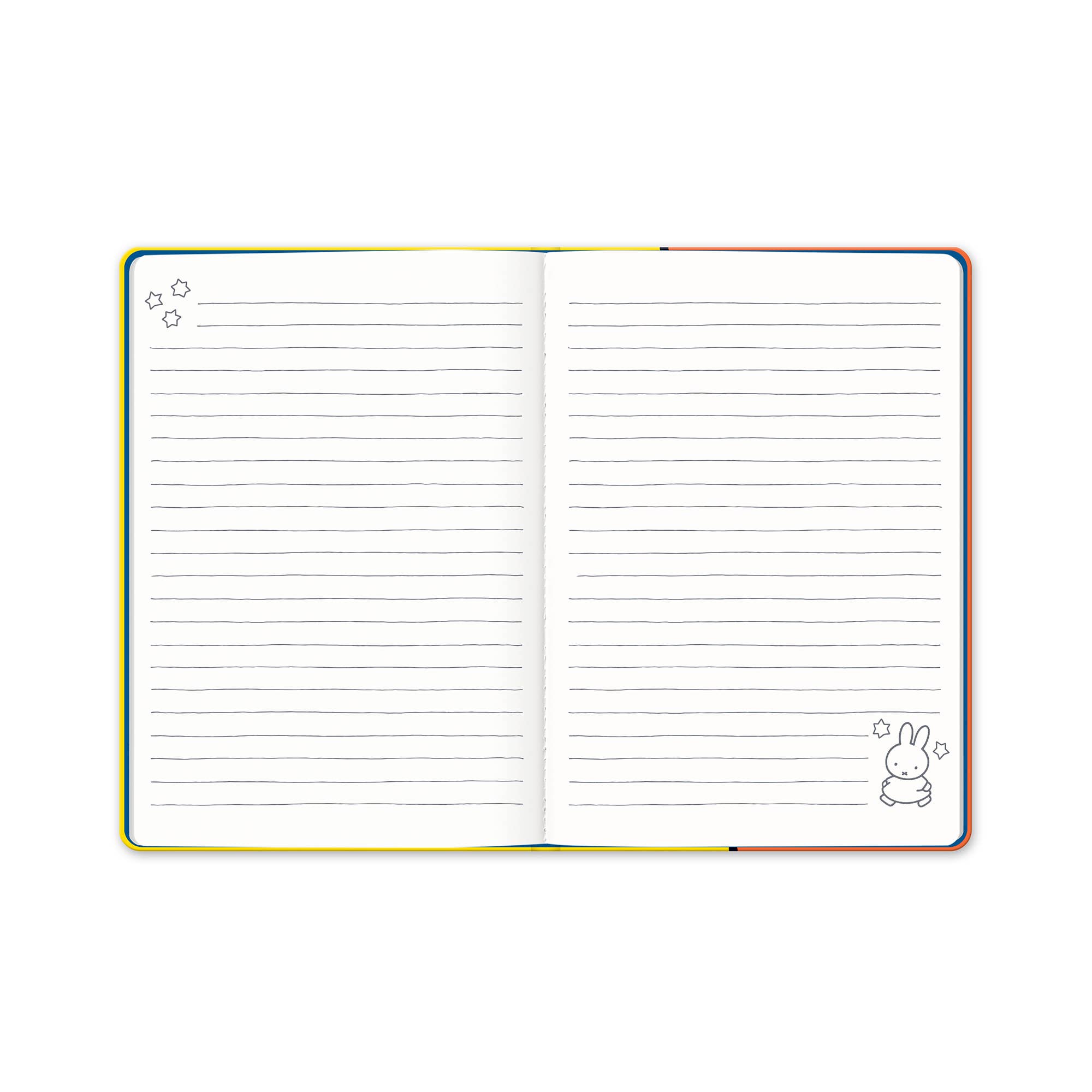Hardcover Notebook with Enamel Bookmark Classic Miffy