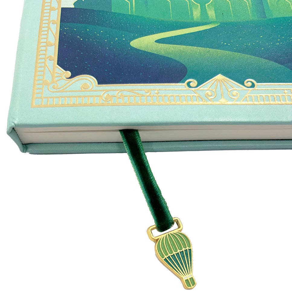 Journal - Wicked: Emerald City with Ribbon Charm