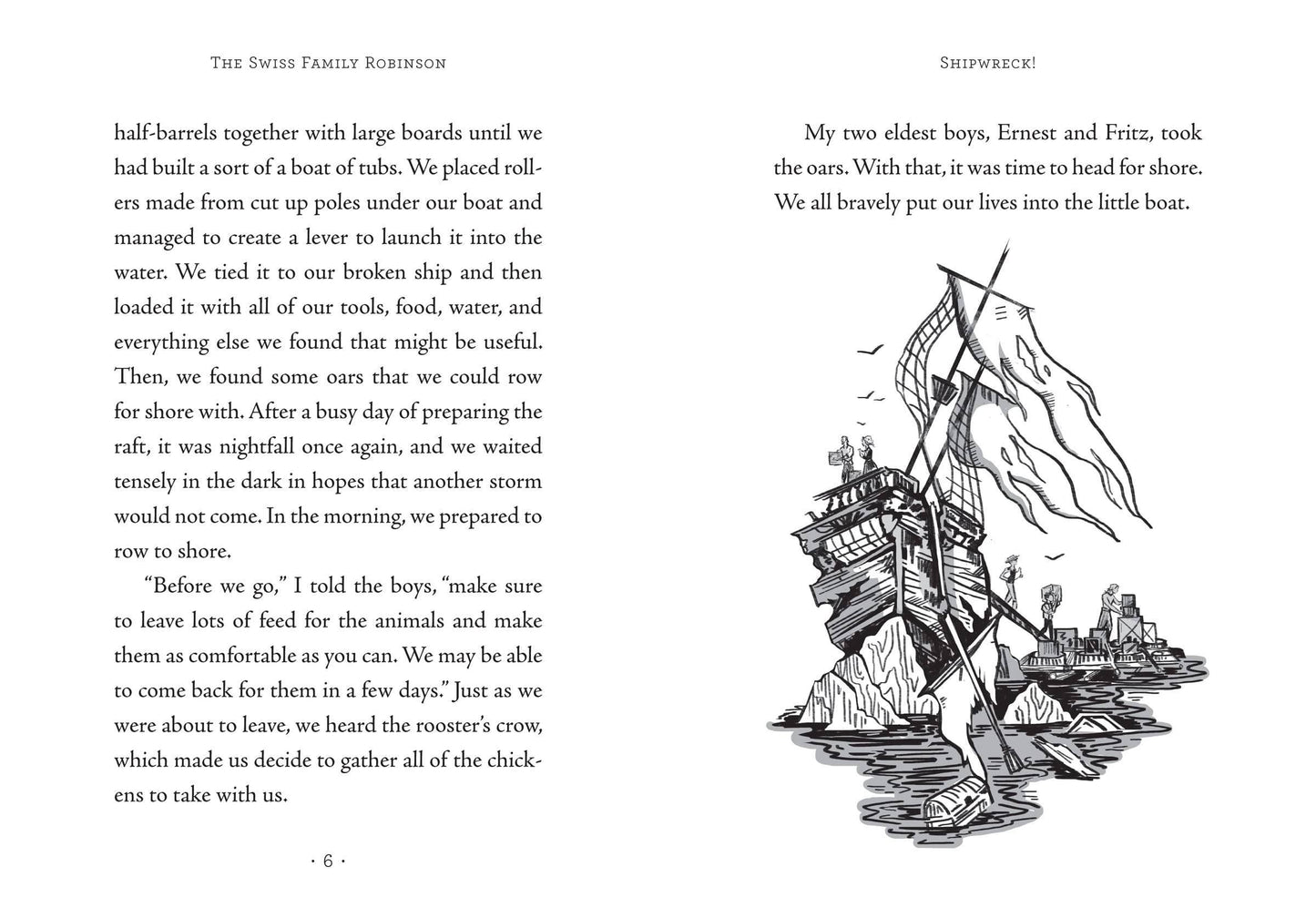 Classic Starts®️: The Swiss Family Robinson