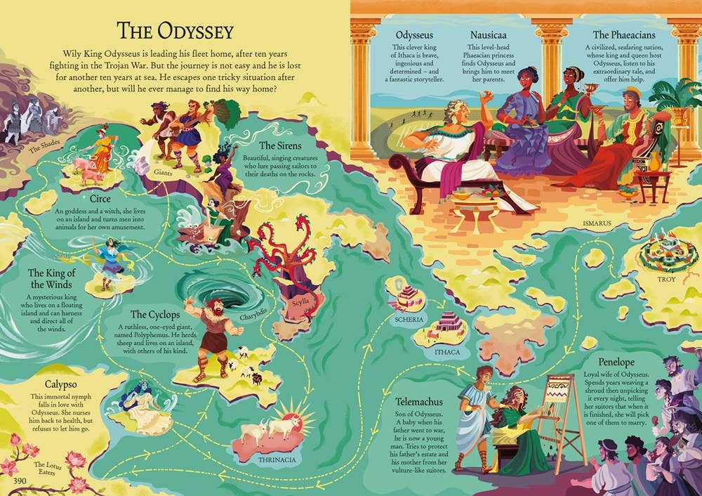 Complete Greek Myths : Usborne