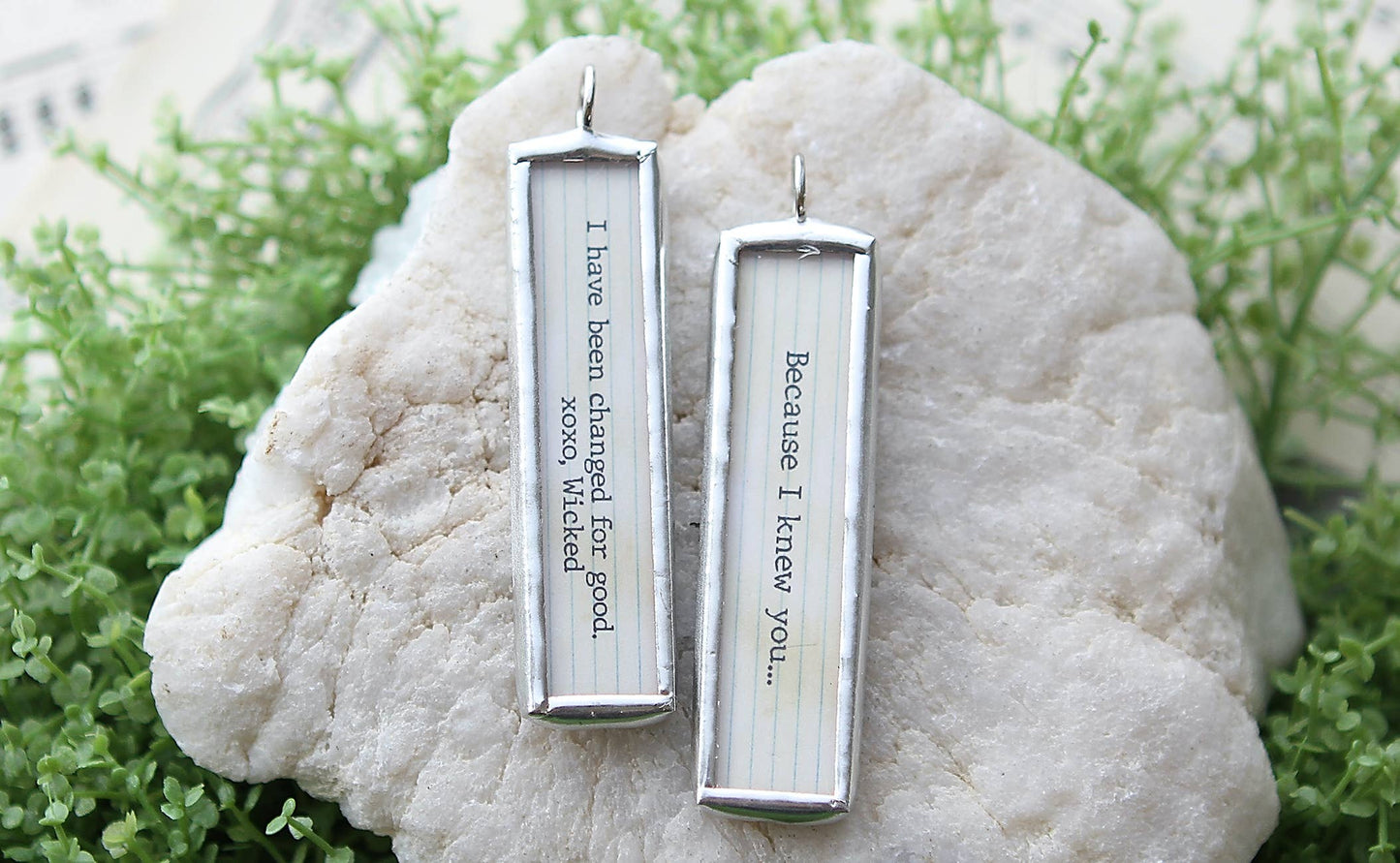 Changed For Good XO Soldered Art Charm Necklace