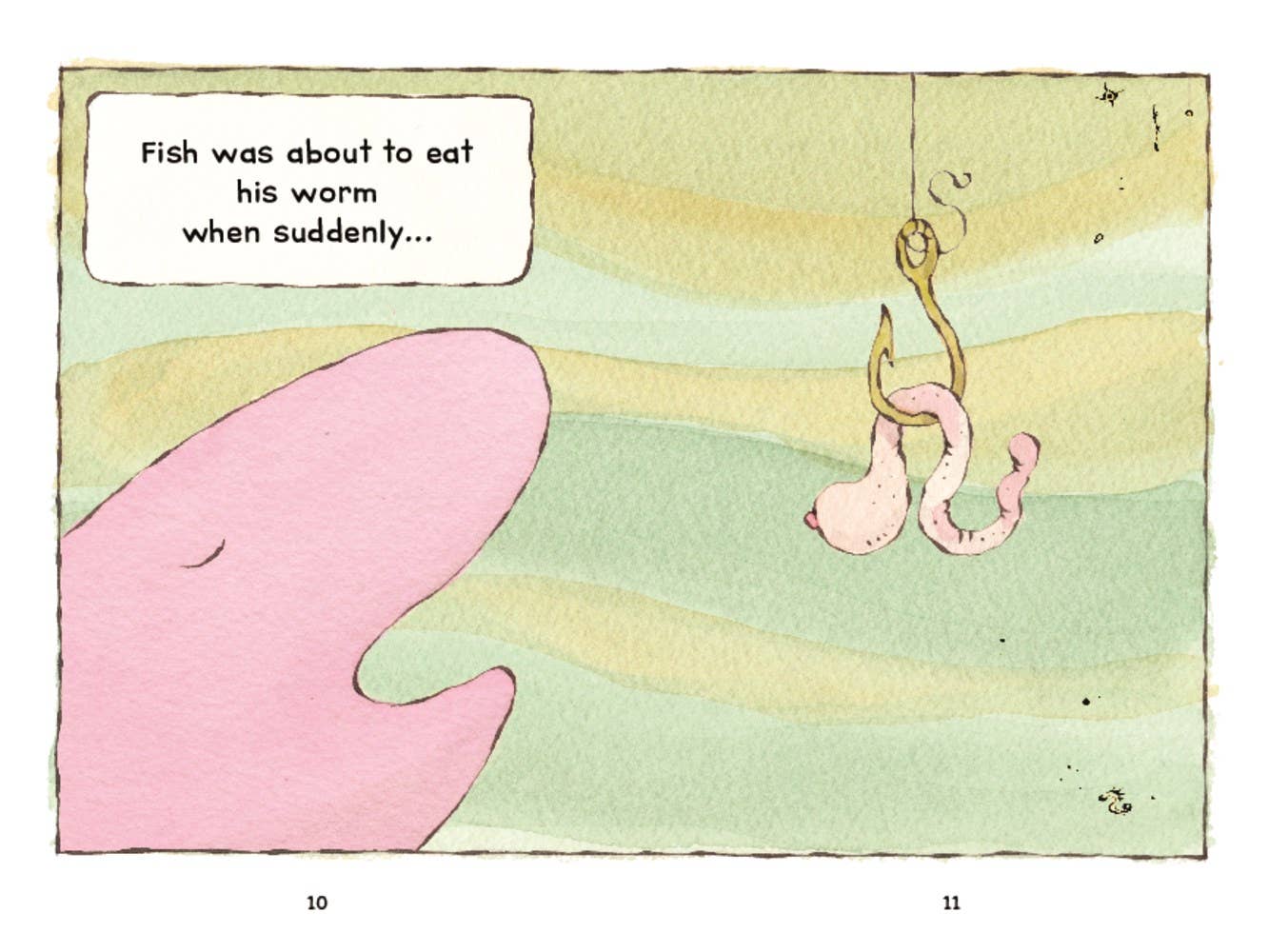 Fish and Worm