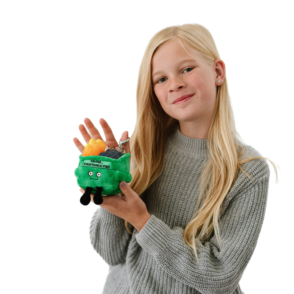 Bag Charm - Dumpster Fire Plush
