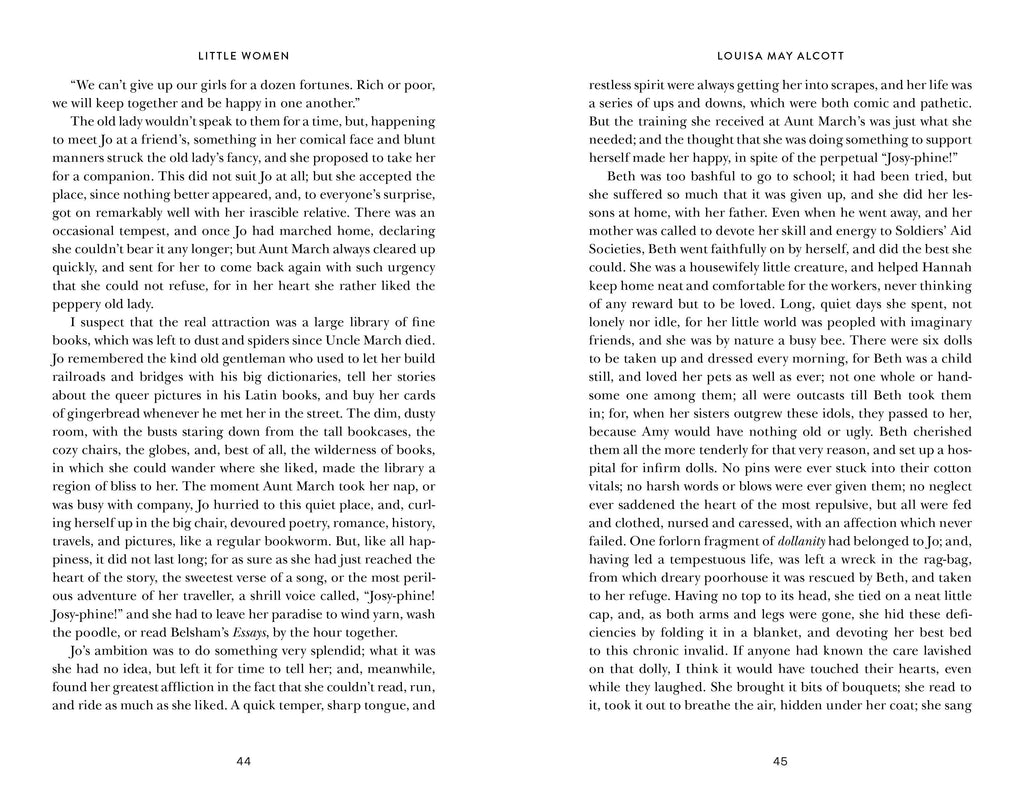 Little Women by Louisa May Alcott: Signature Clothbound Edition