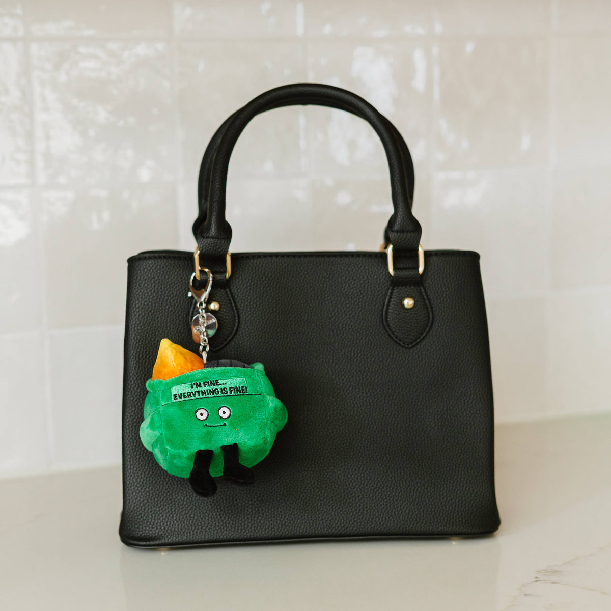Bag Charm - Dumpster Fire Plush
