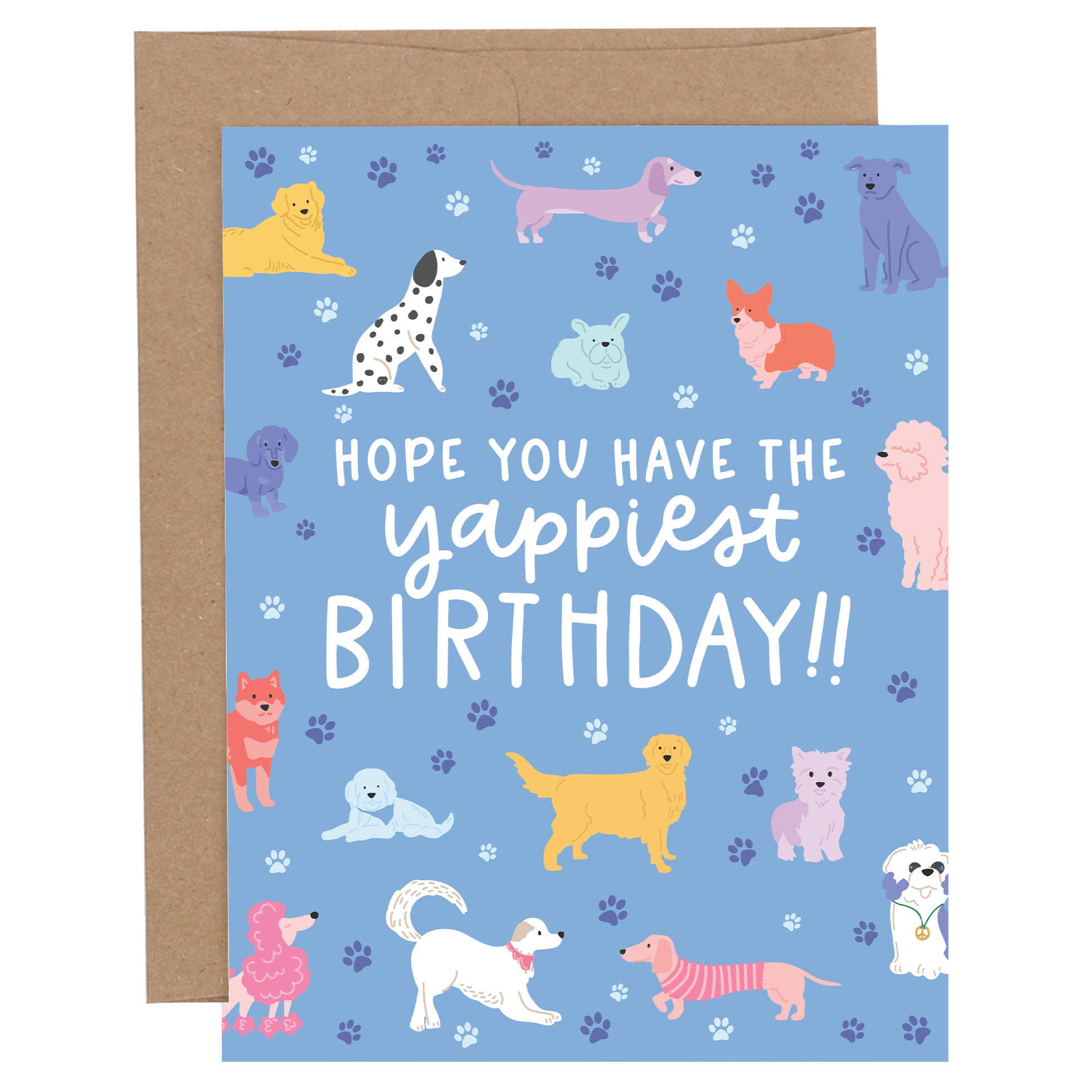 Greeting Card - Yappiest Dog Birthday