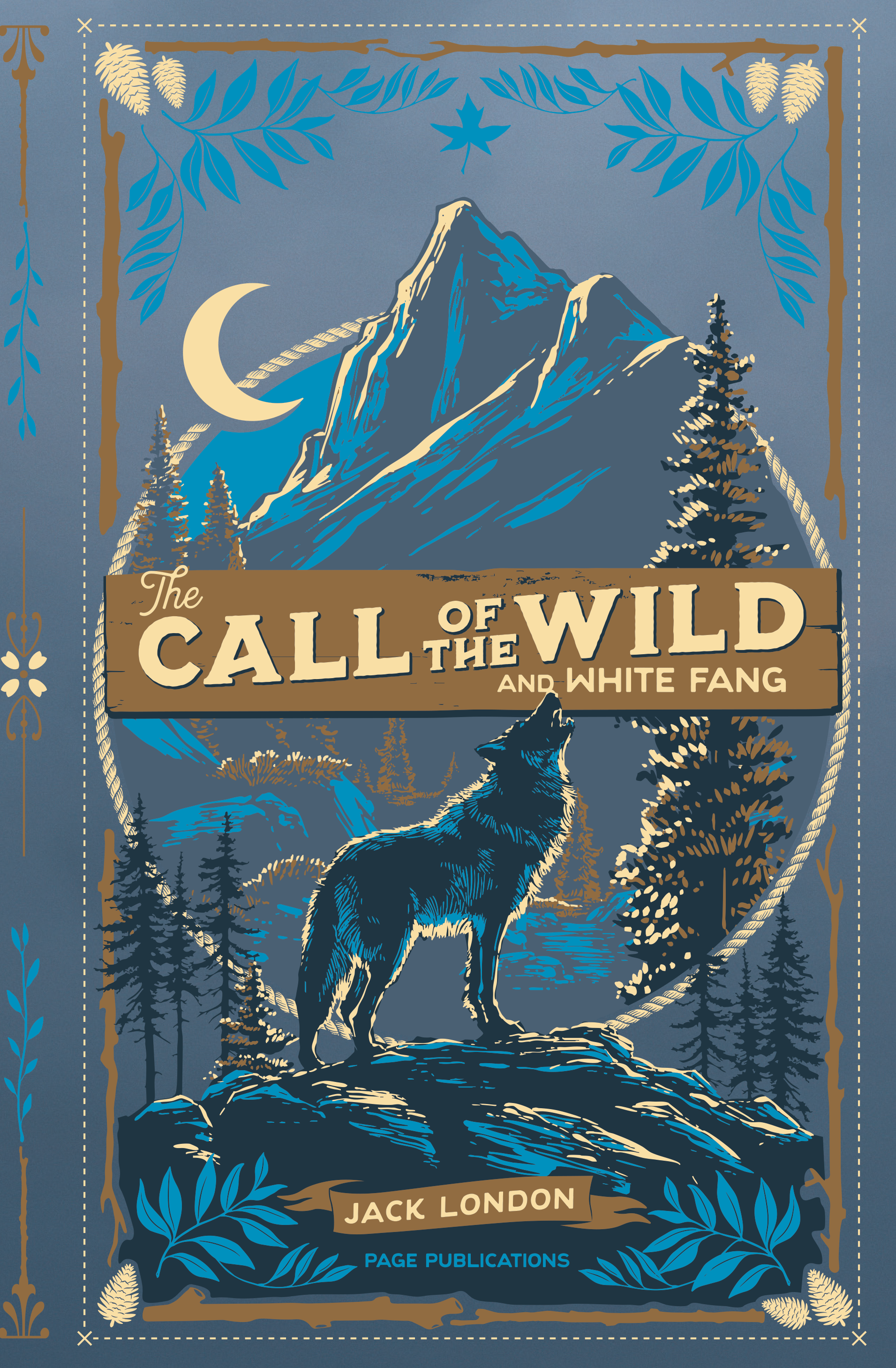 The Call of the Wild and White Fang (Deluxe Hardcover)