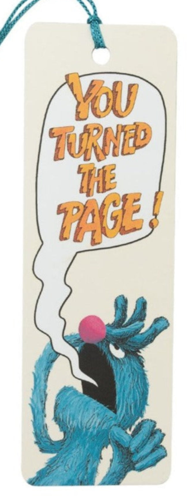 Sesame Street: The Monster at the End of This Book Bookmark