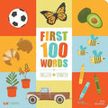 First 100 Words in English and Spanish (Lil' Libros) Board book