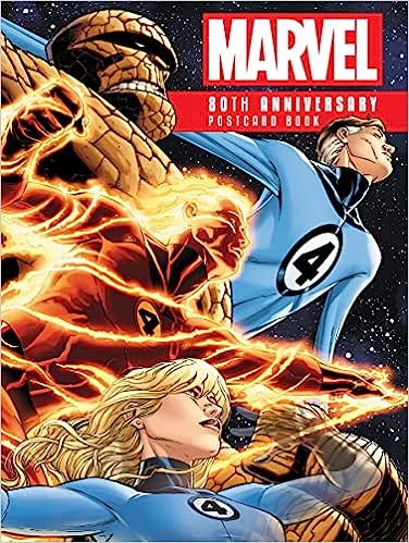 MARVEL 80TH ANNIVERSARY POSTCARD BOOK