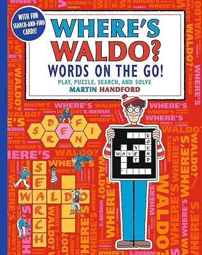 Where's Waldo? Words On The Go! (Play, Puzzle, Search, And Solve)