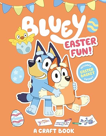 Bluey: Easter Fun!: A Craft Book Paperback