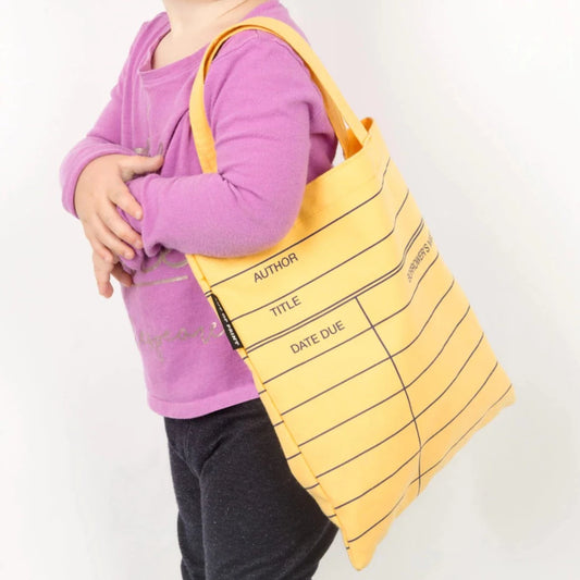 Out of Print - Library Card kids tote bag