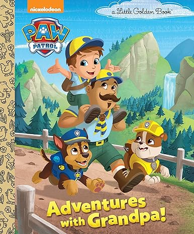 Adventures with Grandpa! (PAW Patrol) (Little Golden Book)