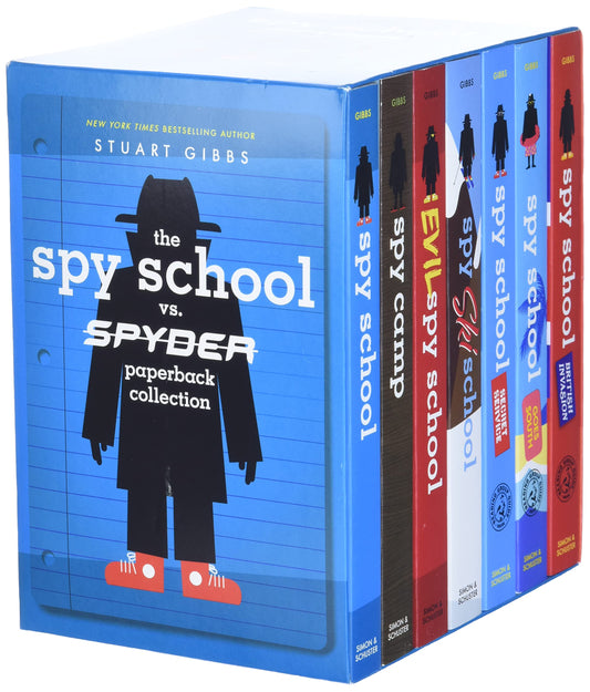The Spy School vs. SPYDER Paperback Collection (Boxed Set): Spy School; Spy Camp; Evil Spy School; Spy Ski School; Spy School Secret Service; Spy School Goes South; Spy School British Invasion