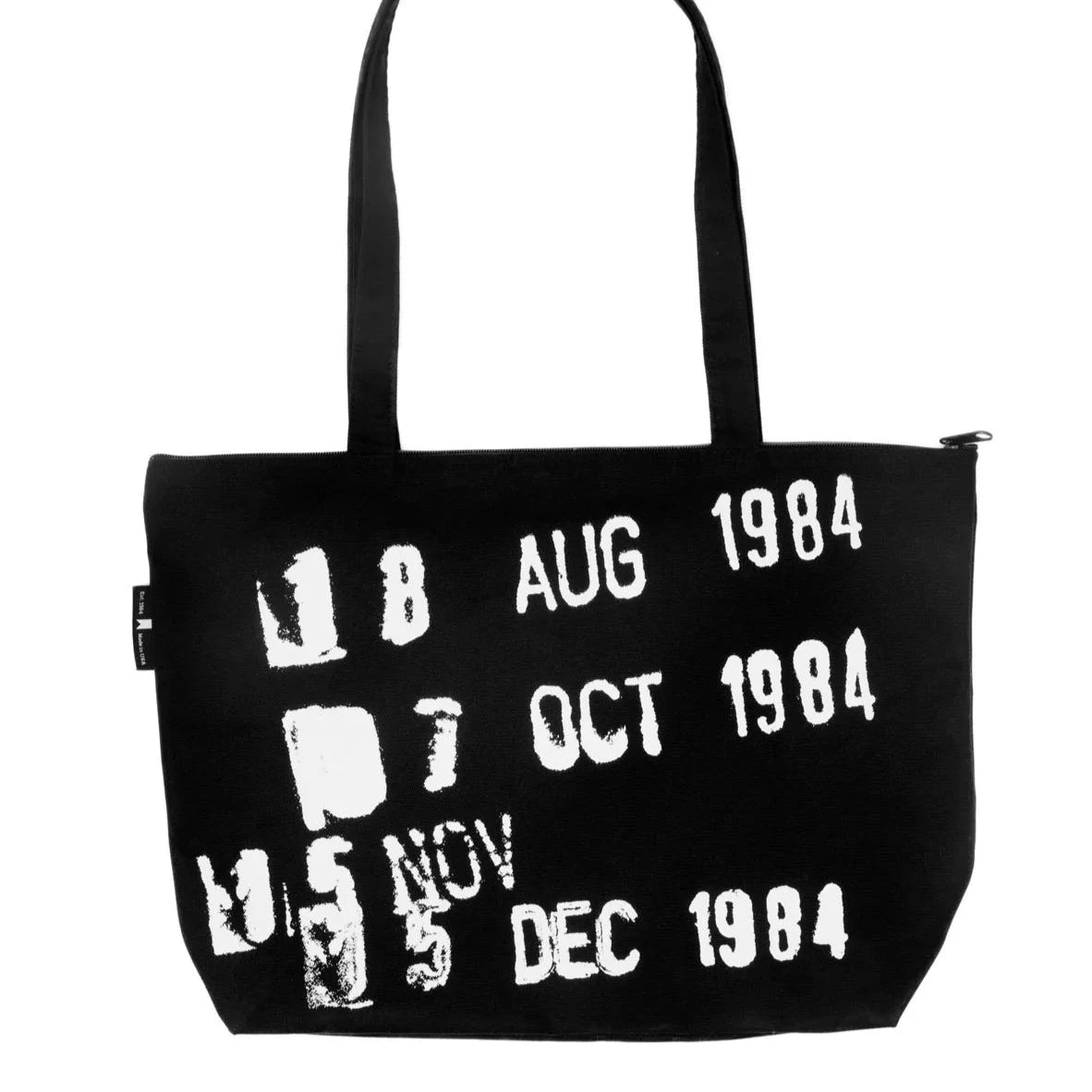 Out of Print - LIbrary Stamp Market Tote Bag