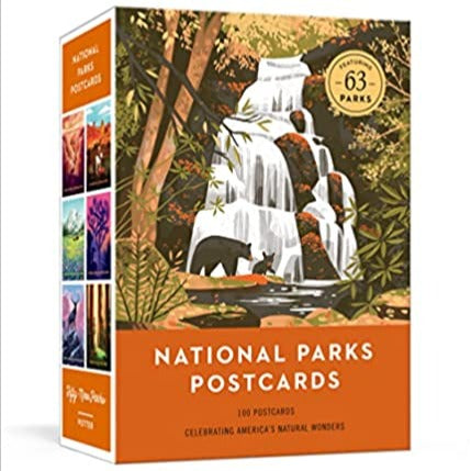 National Parks Postcards: 100 Illustrations That Celebrate America's Natural Wonders