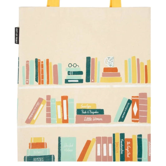 Out of Print - Bookshelf Tote Bag