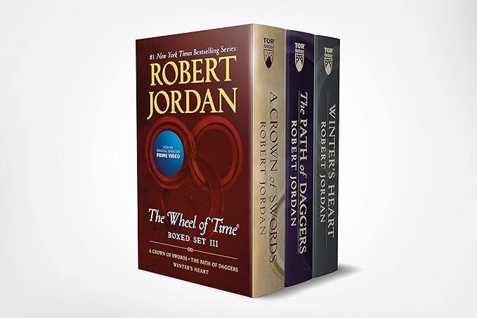 Wheel of Time Premium Boxed Set III: Books 7-9 (A Crown of Swords, The Path of Daggers, Winter's Heart)