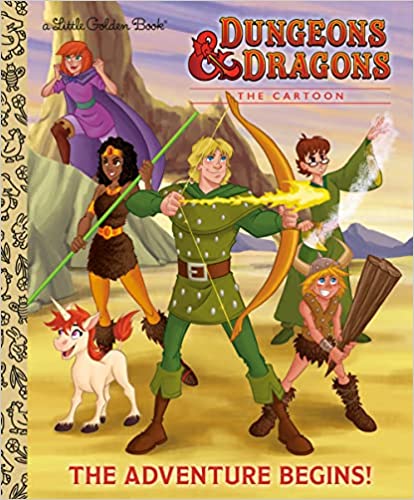 The Adventure Begins! (Dungeons & Dragons) (Little Golden Book)