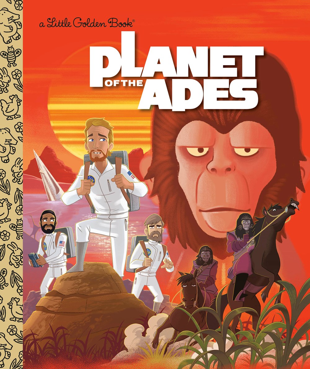 Planet of The Apes Little Golden Book