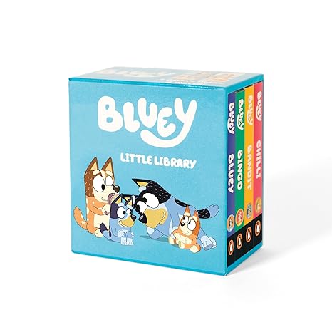 Bluey: Little Library 4-Book Box Set Board book