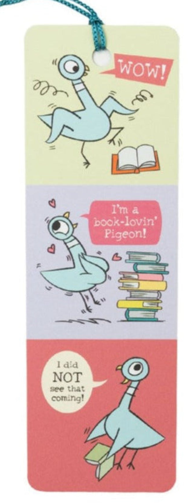 This Pigeon Reads A Book Bookmark