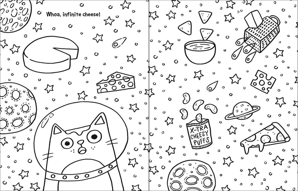 Crayola: Colorful Cats And Snacks (A Crayola Coloring Glitter Sticker Activity Book for Kids)
