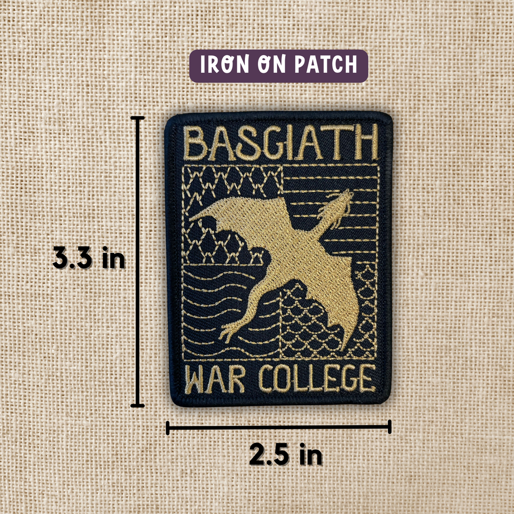 Patch - Basgiath War College Embroidered Patch | Fourth Wing