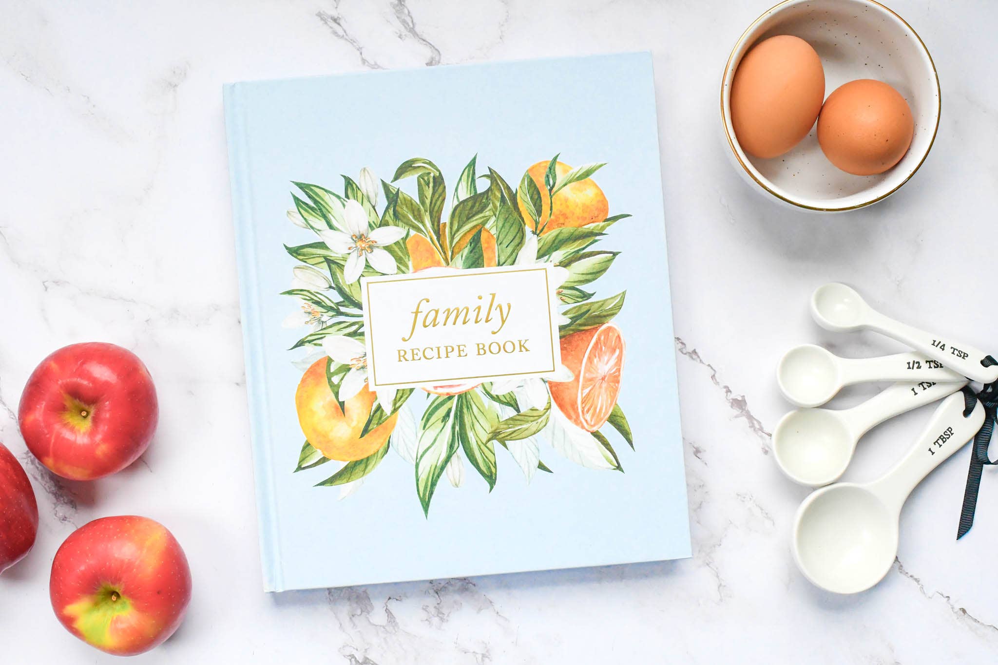 Family Recipe Book & Keepsake Journal | Christmas Gift