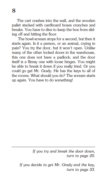 Escape From The Haunted Warehouse, Children's Book