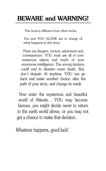 Journey Under The Sea, Children's Book