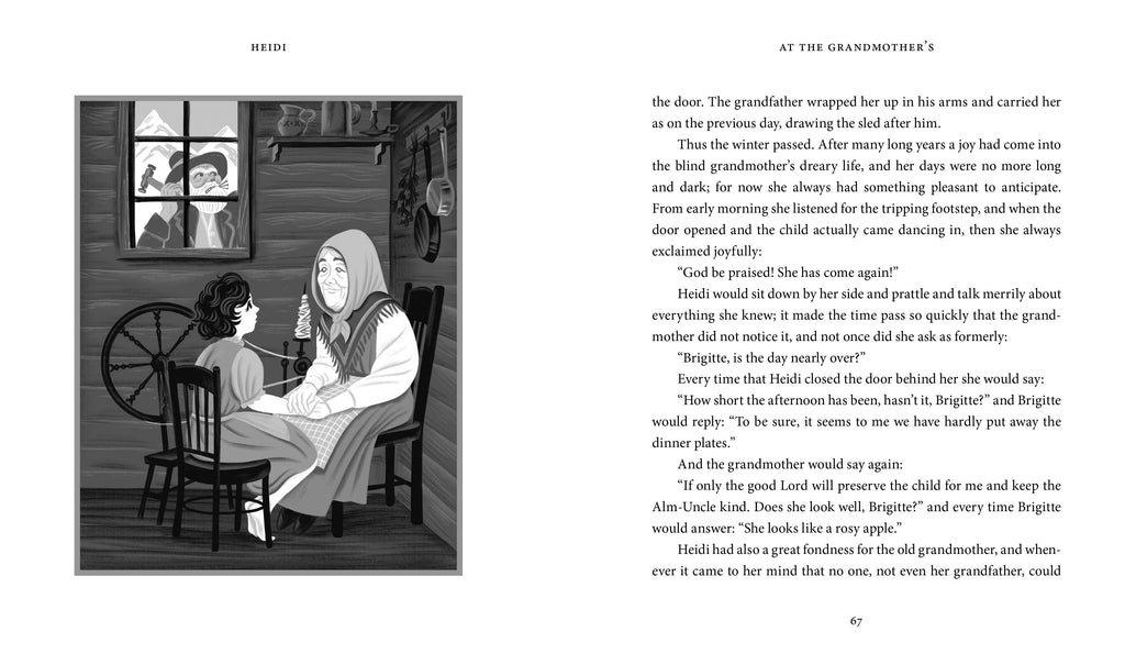 Heidi by Johanna Spyri