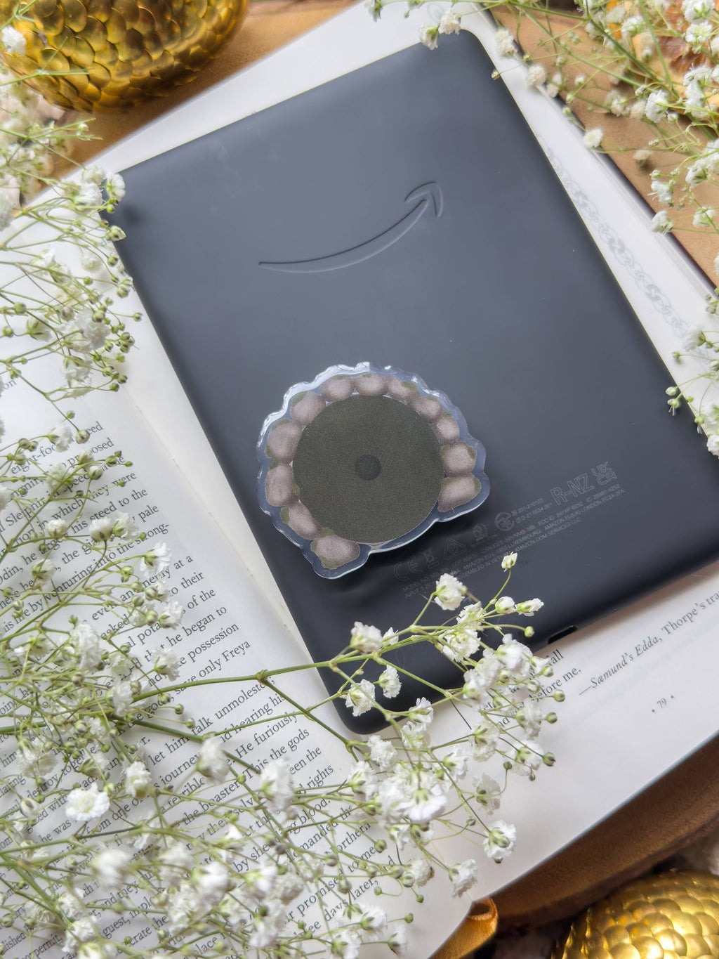 Kindle / Phone Grip - Shire Door