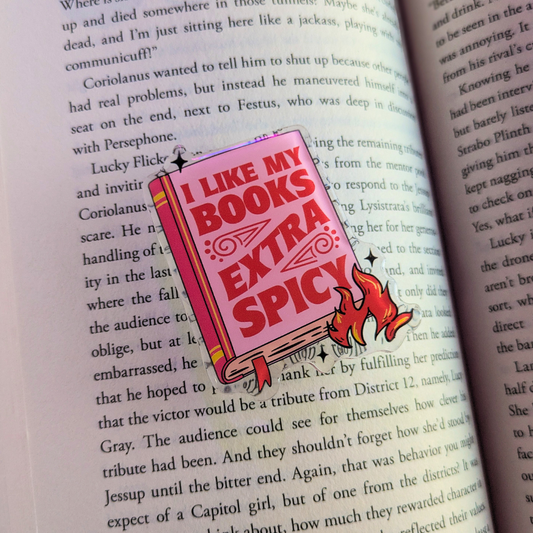 Phone Grip - I Like My Books Extra Spicy