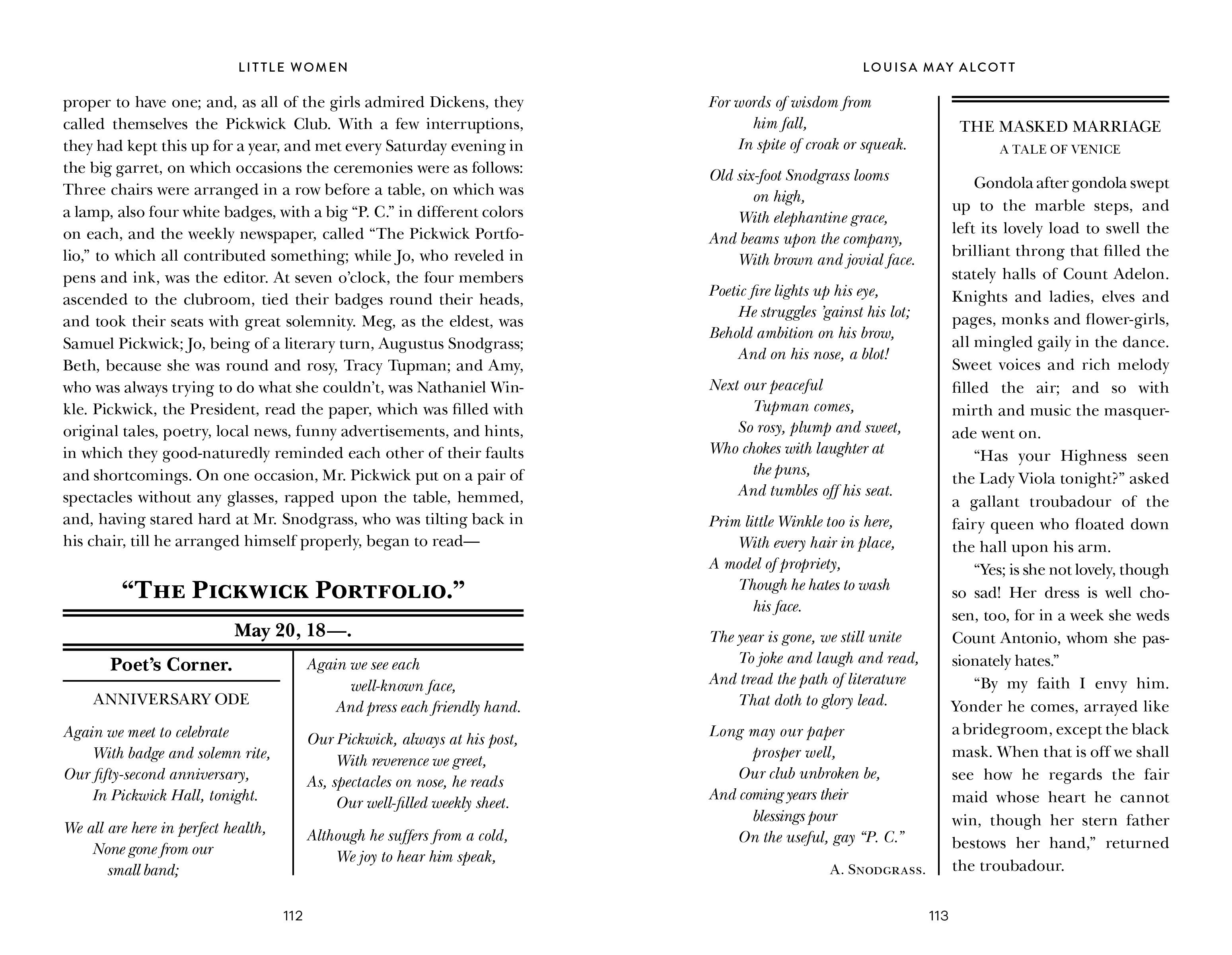 Little Women by Louisa May Alcott: Signature Clothbound Edition