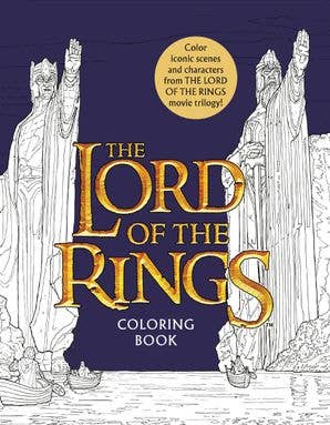 Coloring Book - Lord of the Rings Movie Trilogy