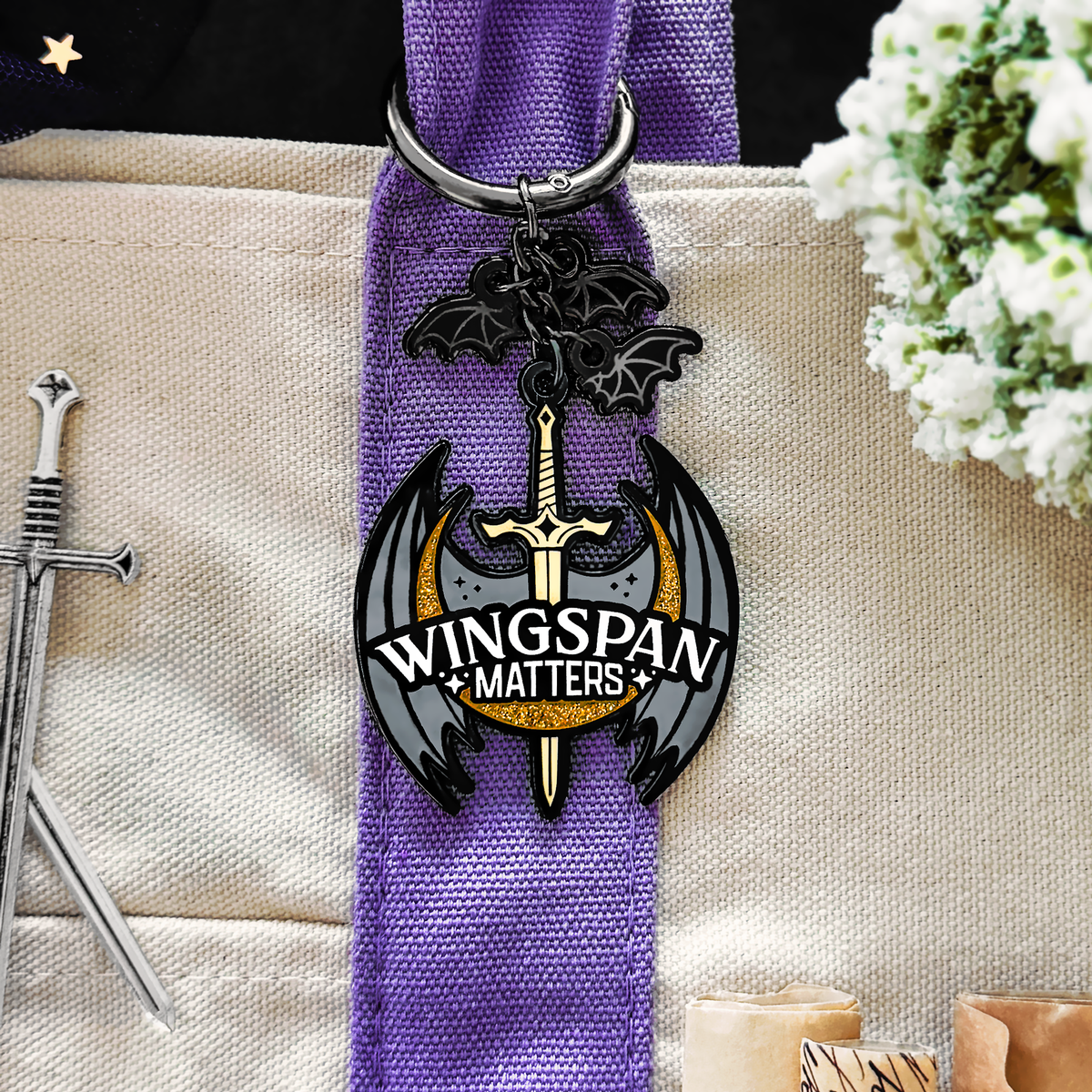 Bag Charm - ACOTAR - Wingspan Matters