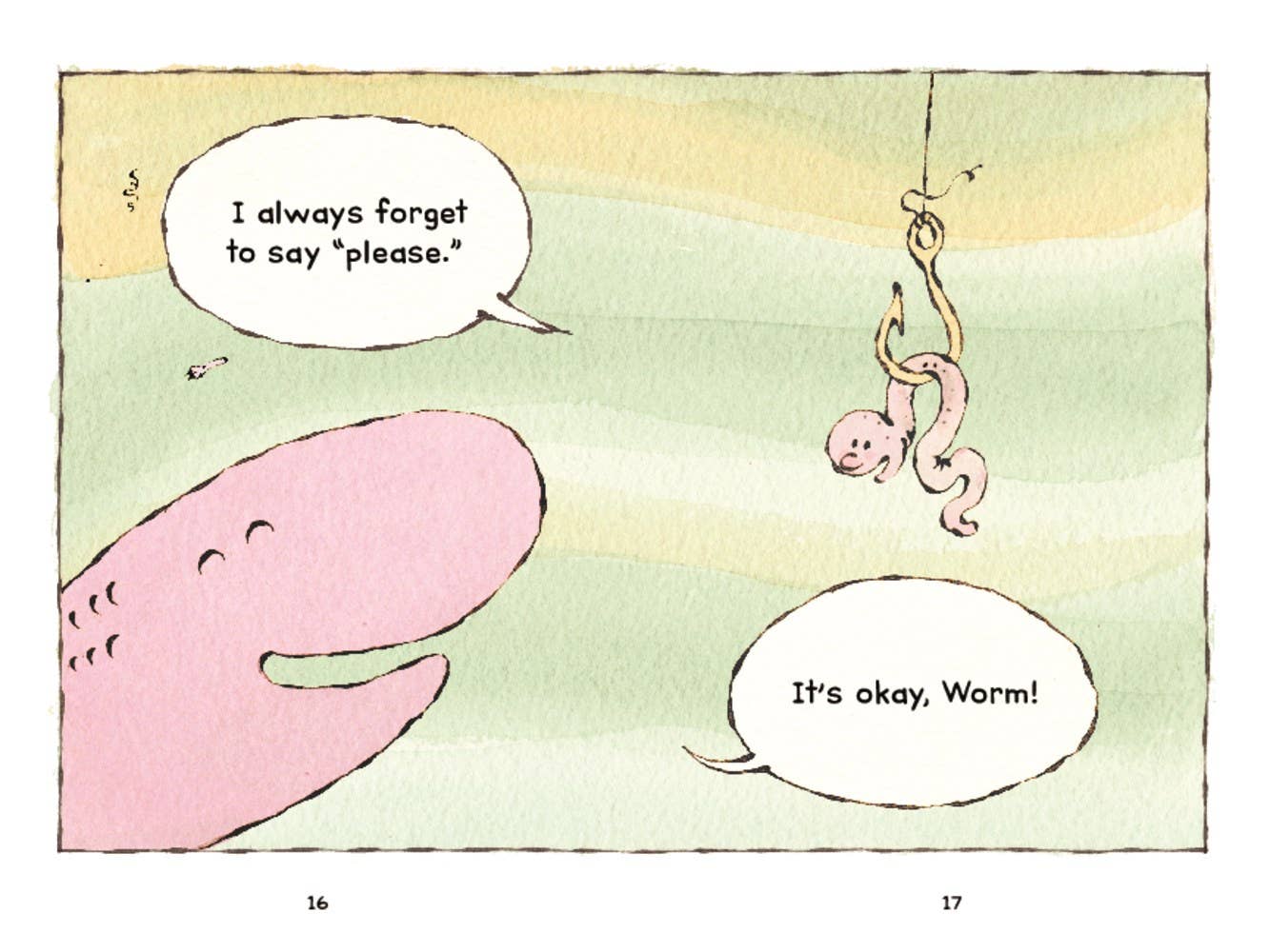 Fish and Worm