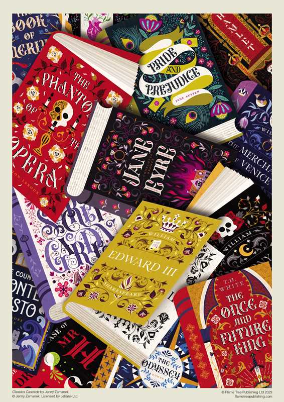 Adult Jigsaw Puzzle: Jenny Zemanek: Classics Cascade by: Jigsaw; 1 pages / English