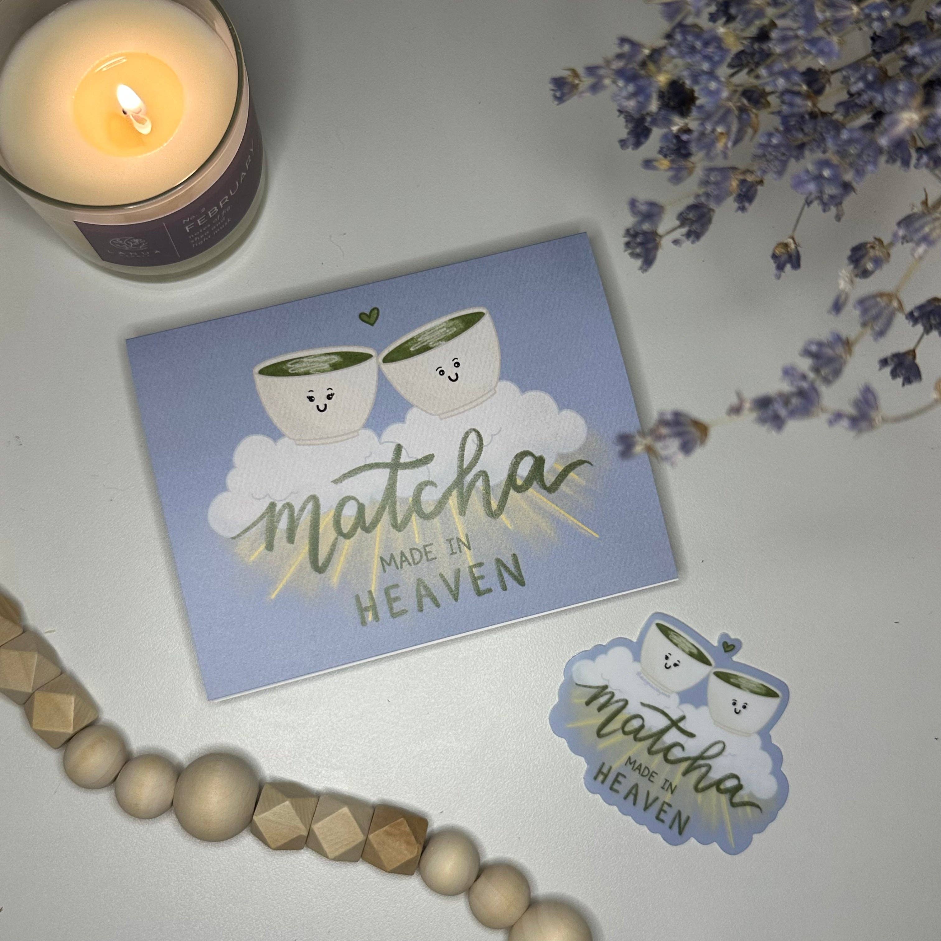 Greeting Card - Matcha Made in Heaven Card