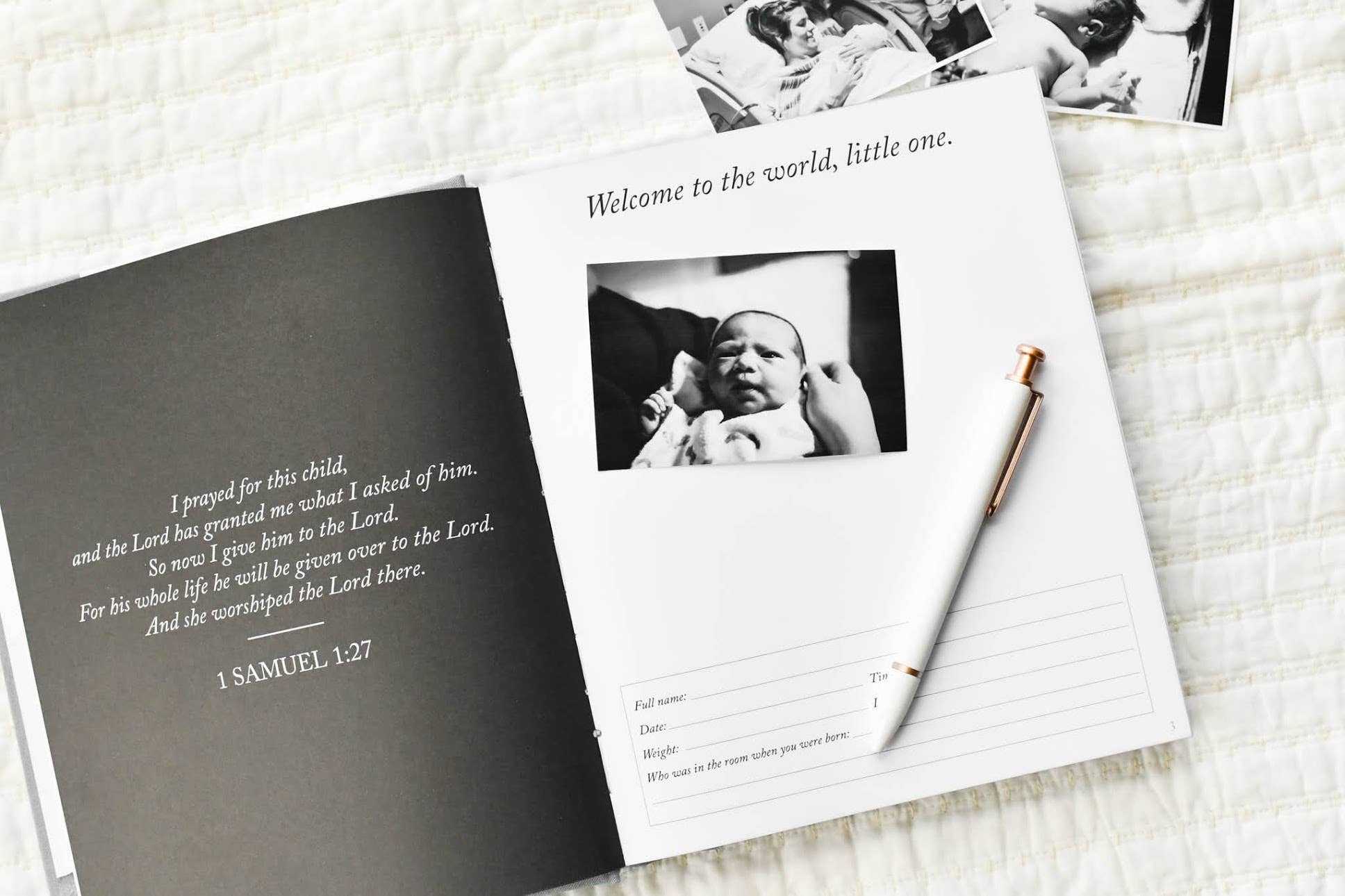 Dear Son Childhood Keepsake Book | Gift for Mom or Spouse: Gray