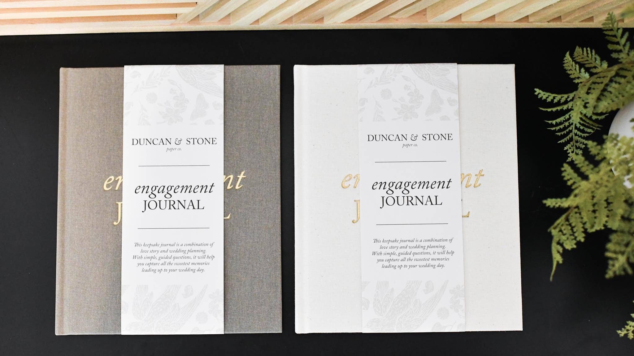 Engagement Journal | Gift for New Brides | Book for Couples: Taupe