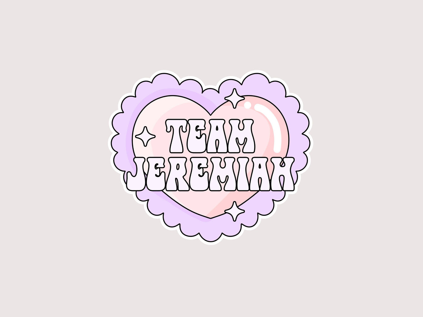 Team Jeremiah - The Summer I Turned Pretty Sticker